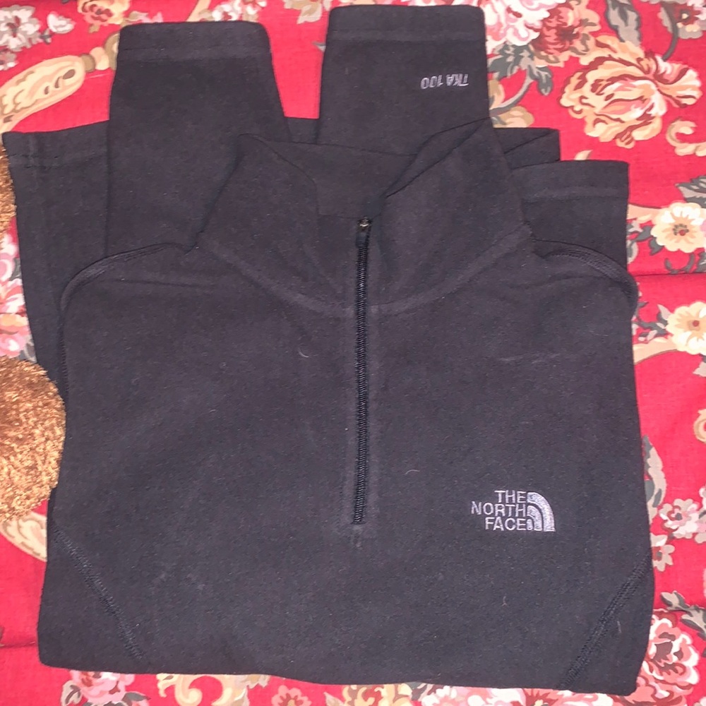 North face micro fleece quarter zip